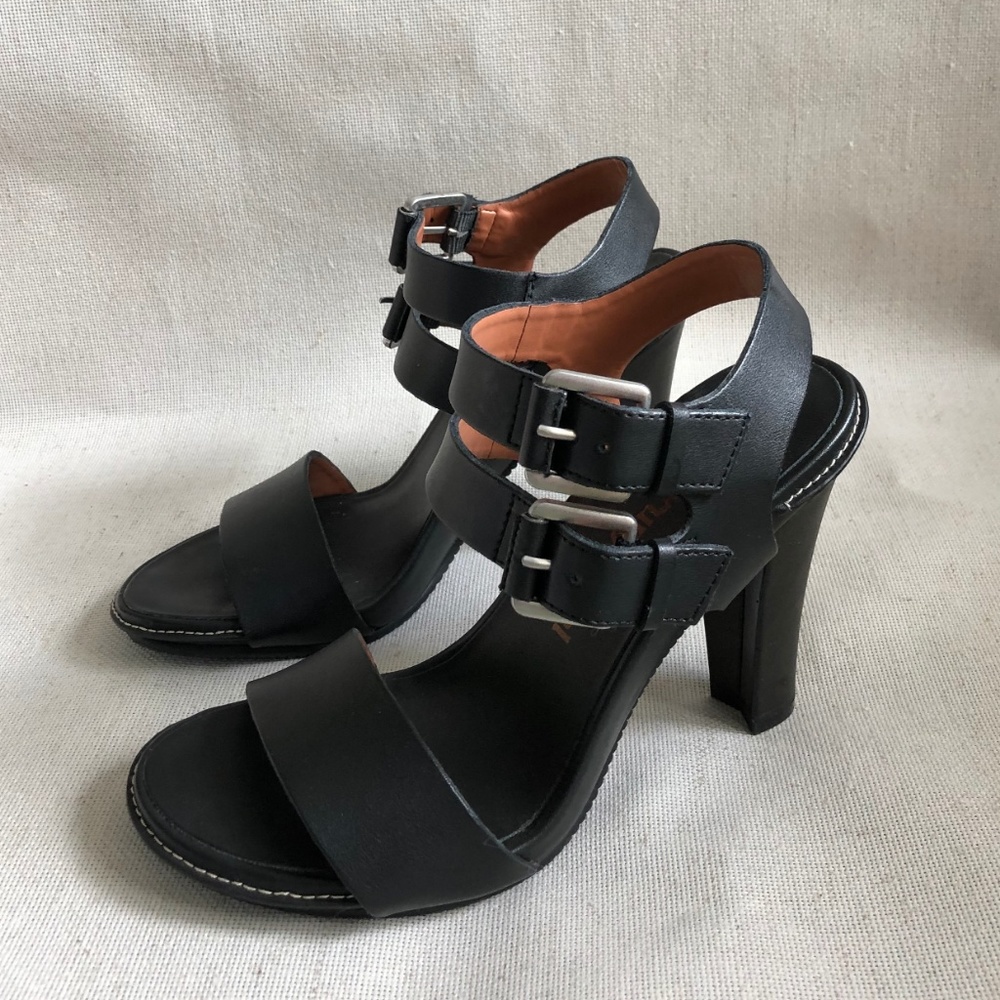 Luxury Rebel Black Chantal Heels / Sandals